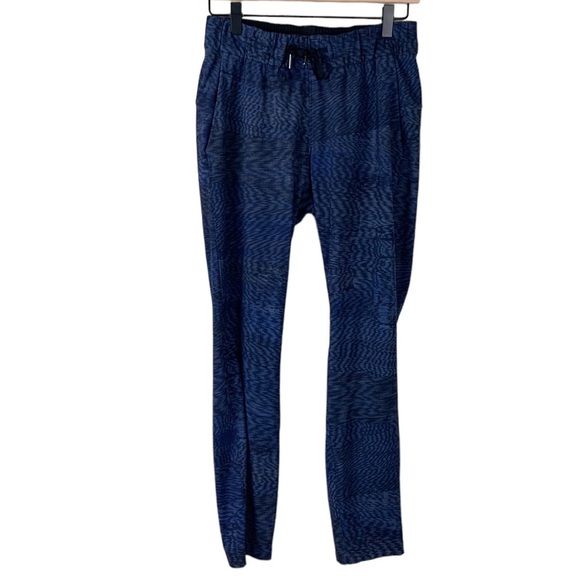 Lululemon On The Fly Pant *28" - Linear Flux Battleship Multi - Picture 5 of 8